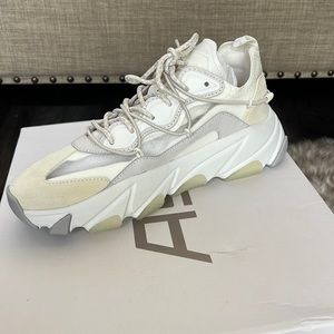 ASH WHITE LEATHER EXTRA BIS SNEAKERS